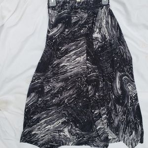 Michael Kors Marble Print Skirt